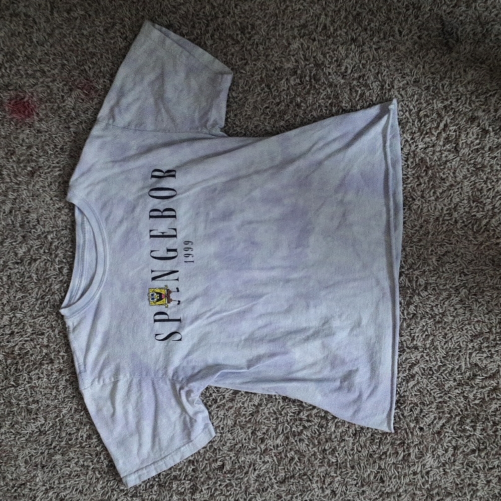 Spongebob tie die t-shirt